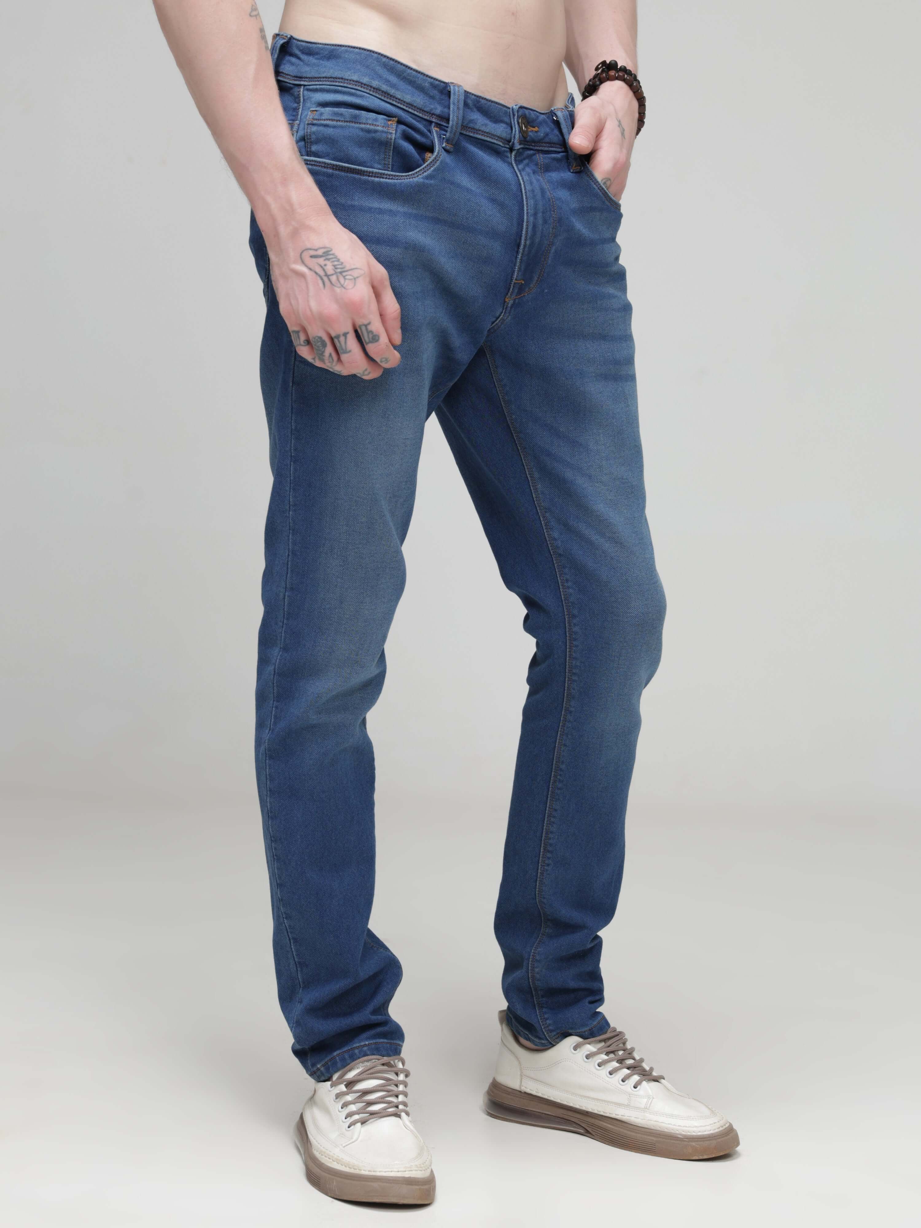 URturms Discover Turms 30 days no wash stain-repellent jeans for men. Perfect for travel and everyday wear. Anti-odour, anti-stain, no itching. Rs. 2999.00