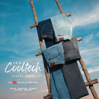 ICE COOLTECH TRAVEL MENS JEANS FROM TURMS