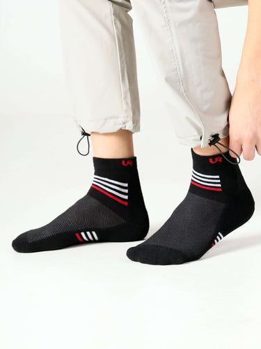 URturms Travel Fresh Infinity - 7 Days No Smell Socks (Pack of 3) Discover Turms 7-Day No Smell Anti-Odor Socks for everyday travel. Enjoy premium freshness, cooling, and moisture-wicking with our nanotech marvel. Pack of 3. Rs. 1499.00