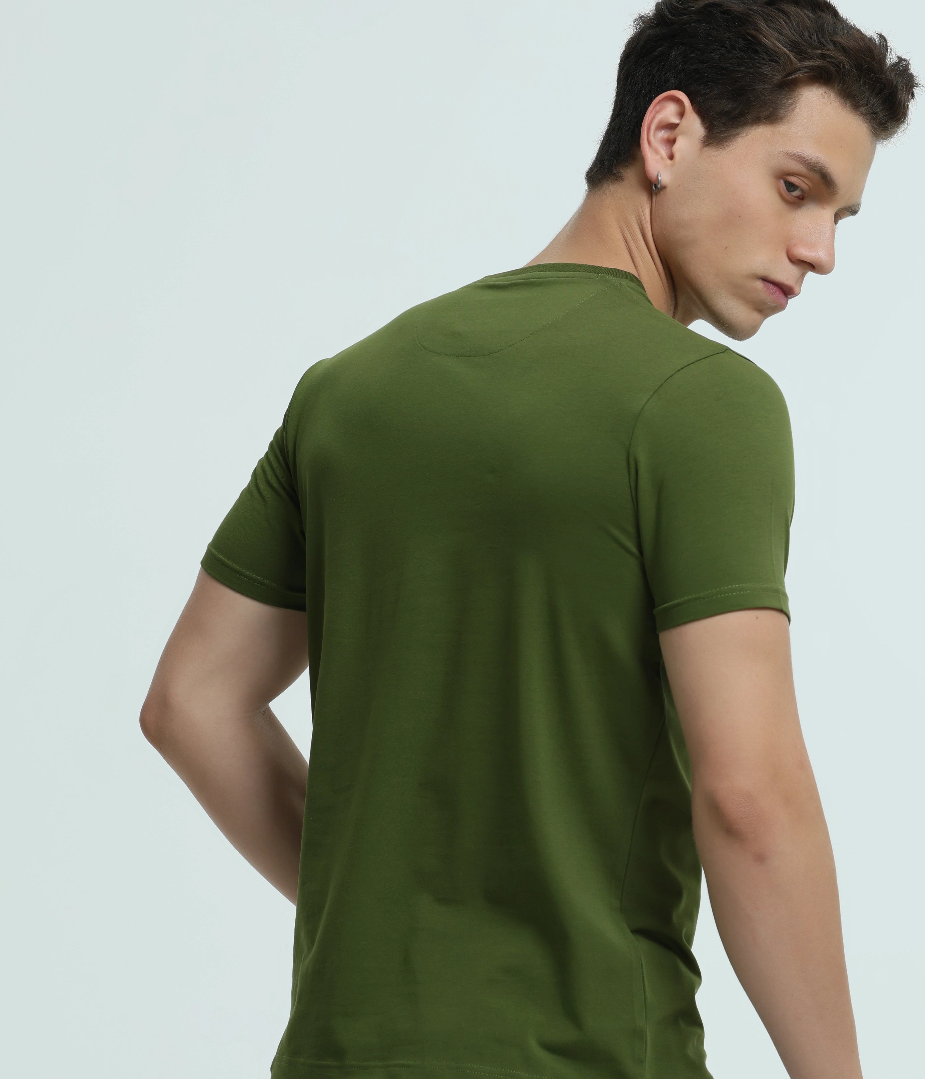 Turms Dew Stretchable Green T Shirt Intelligent Apparel