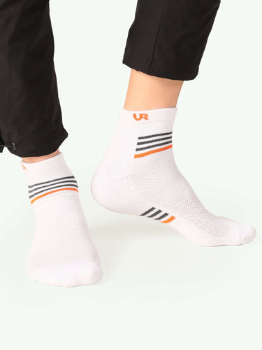 URturms Travel Fresh Infinity - 7 Days No Smell Socks (Pack of 3) Discover Turms 7-Day No Smell Anti-Odor Socks for everyday travel. Enjoy premium freshness, cooling, and moisture-wicking with our nanotech marvel. Pack of 3. Rs. 1499.00