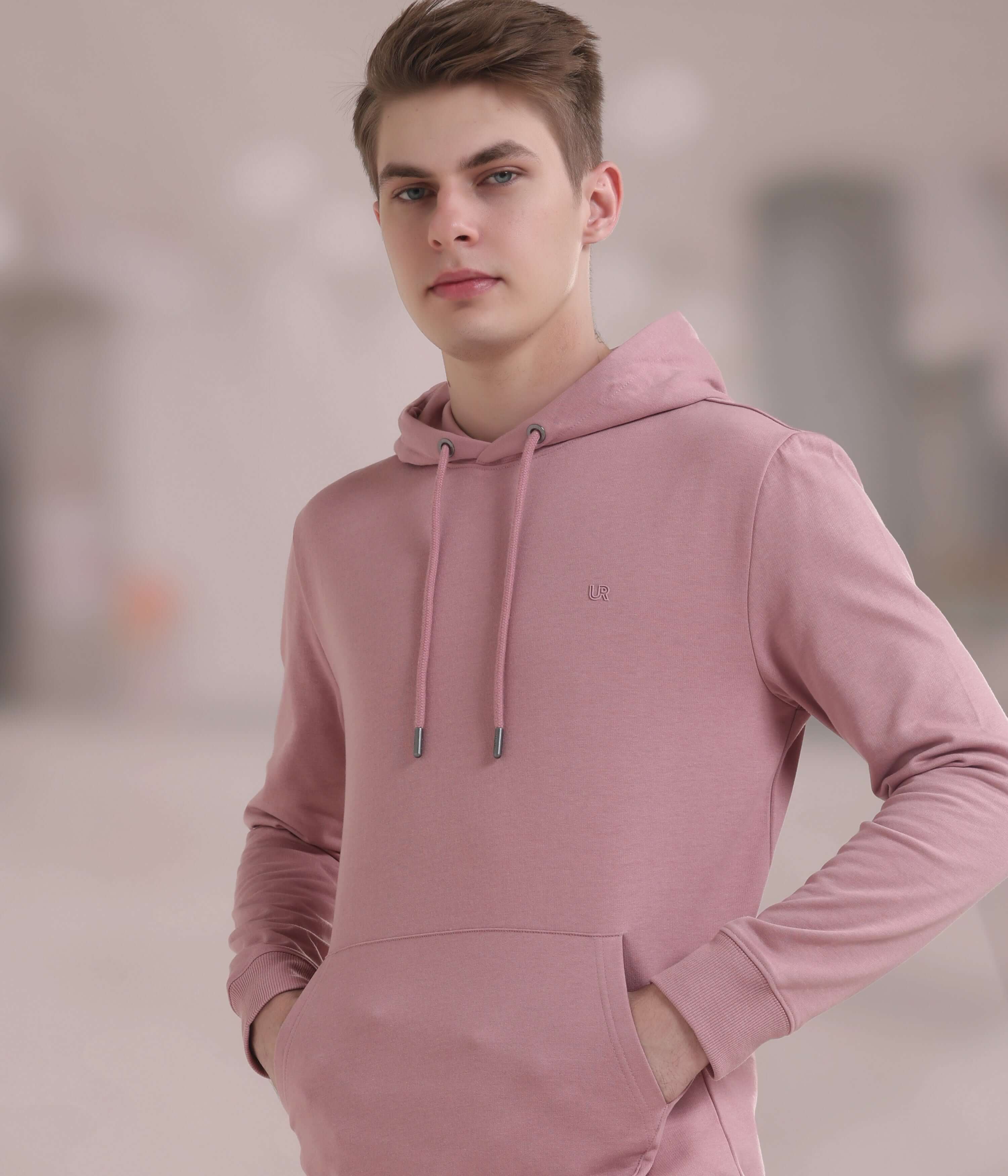 Pink Musing hoodie, stylish and comfortable, perfect for everyday wear, featuring a sporty design and premium fabric.