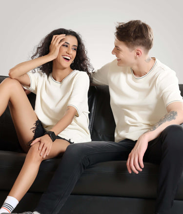 Pearl Off White Cooltech Cotton Stretchable T-ShirtCrew Neck Cool TechRs. 1299.00