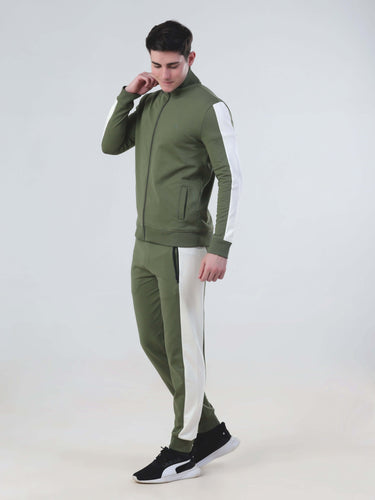 Turms Intelligent Cord Set in winter forest color for men, featuring sporty design, water-resistant and anti-odour fabric.