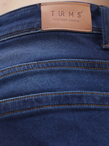 URturms Discover Turms Wanderlust jeans, the 30 days no wash, anti-stain, anti-odor, and itch-free travel wear perfect for everyday. Tailored fit and mid-rise for ultimate comfort. Rs. 2999.00