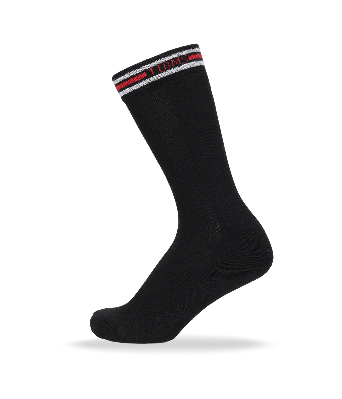 Travel Fresh socks pack - Black Travel Edition socks with striped top for unmatched comfort and freshness.
