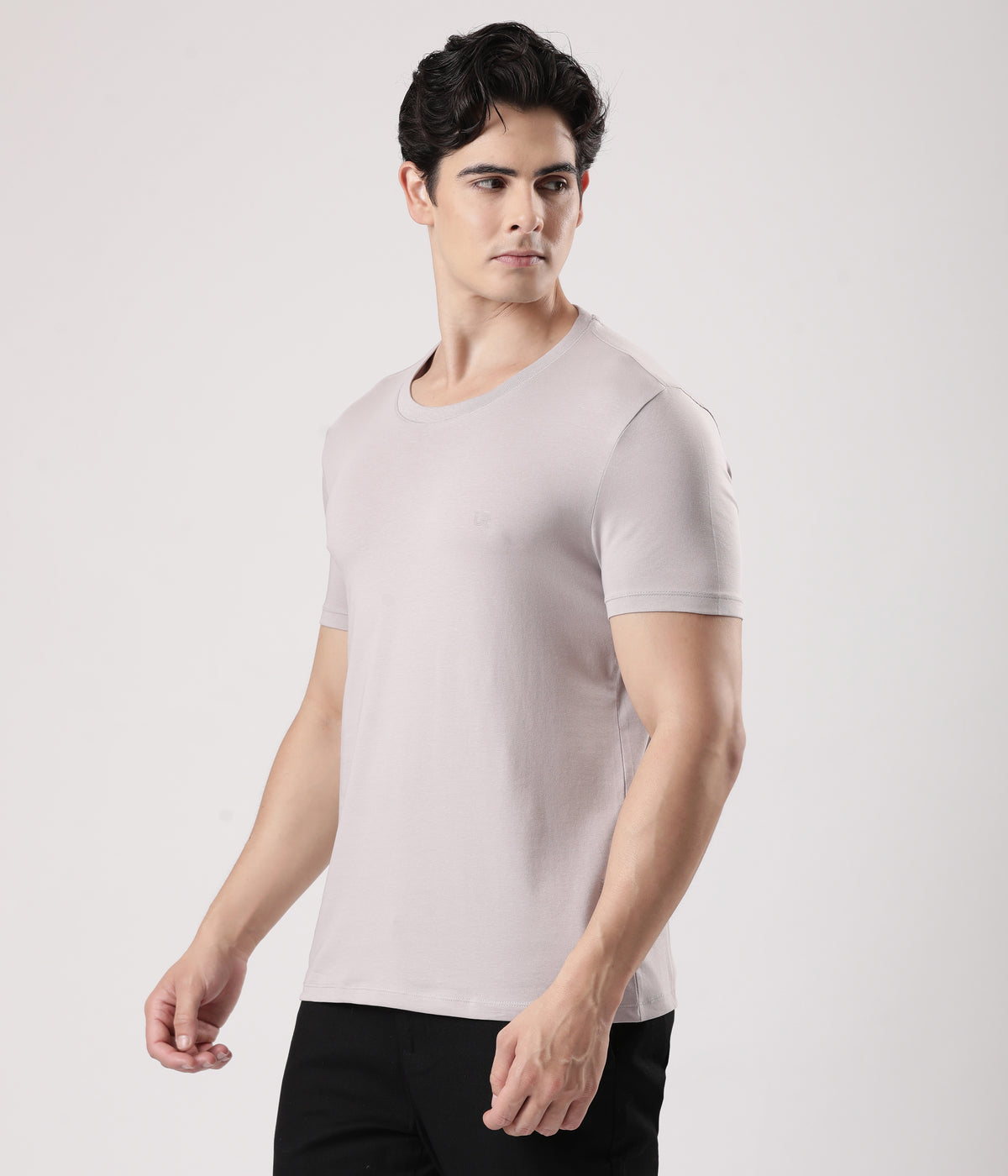 Panther Grey Turms Worry-Free Intelligent T-Shirt for men, best tshirts for men, stylish and comfortable.