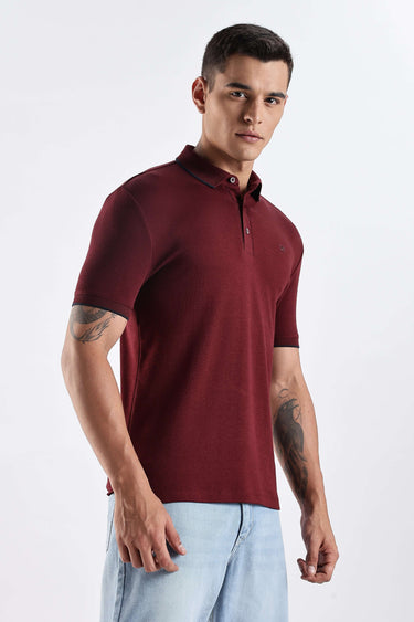 Country Wine premium cotton polo tshirt for men, showcasing style and comfort with a modern fit.