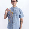 Ocean Mist linen shirt from turms intelligent apparel anti stain water proof anti odour breathable best linen in india