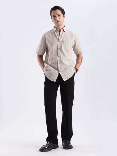 Desert Rider premium linen shirt from turms intelligent apparel, showcasing breathable and durable design.