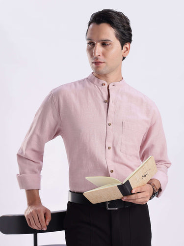 Wood Rose 2.0 linen shirt, premium quality, waterproof, anti-odour, anti-stain, stylish and versatile.