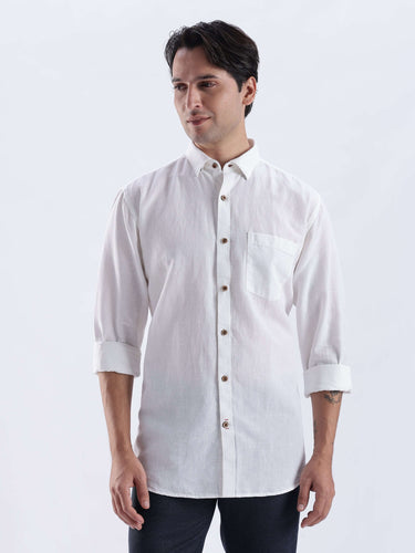 White Elephant - Premium linen shirt from Turms Intelligent Apparel for style and comfort