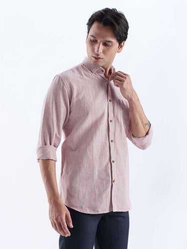 Scarlet Knight premium linen shirt from turms intelligent apparel, breathable, anti stain, water repellent.