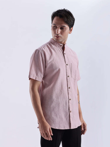 Rusty Petal: Linen shirt from Turms Intelligent Apparel, breathable, anti-stain, fast delivery, imported fabric.