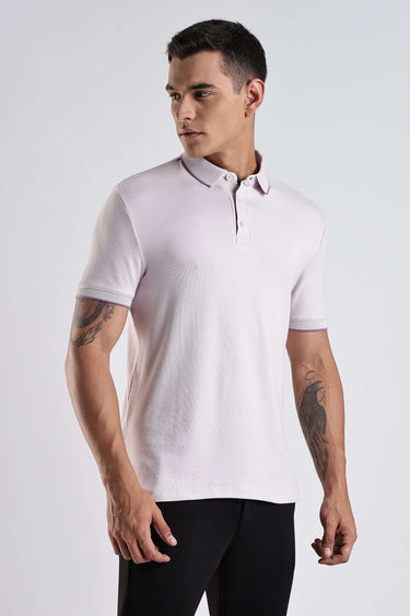 Lavender Fires cotton polo tshirt, premium quality, water proof, antistain, anti odour for men.