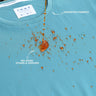 Turms water-repellent round-neck T-shirt resisting stains and odors, showcasing imported fabrics and anti-stain technology for menswear.