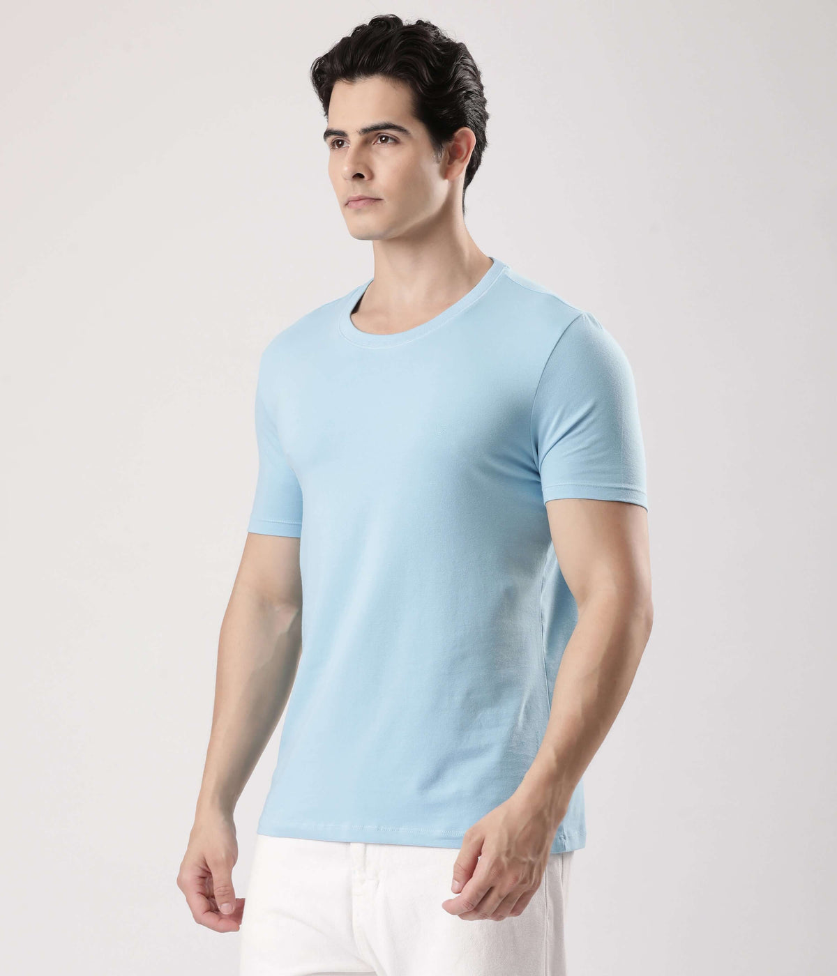 Alaskan Blue Turms Intelligent Apparel mens tshirt, best tshirts for men, soft and breathable cotton fabric.