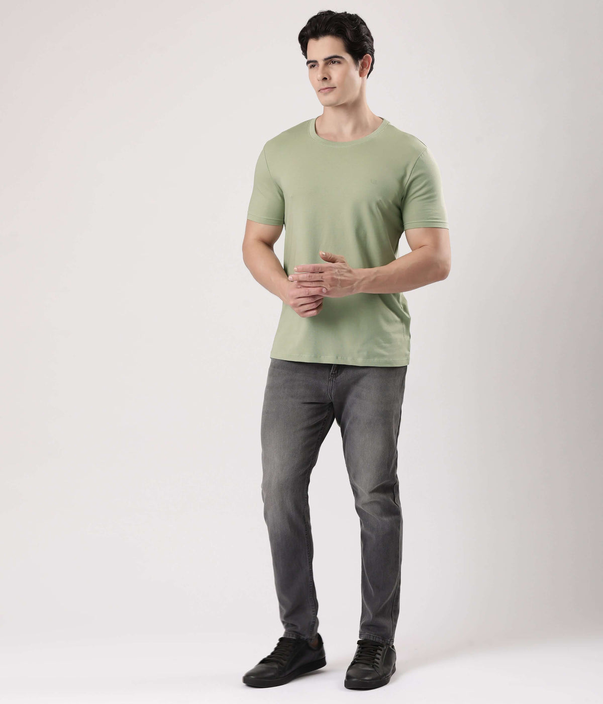 Citrus lime Turms intelligent apparel mens t-shirt, stylish and comfortable casual wear for men.
