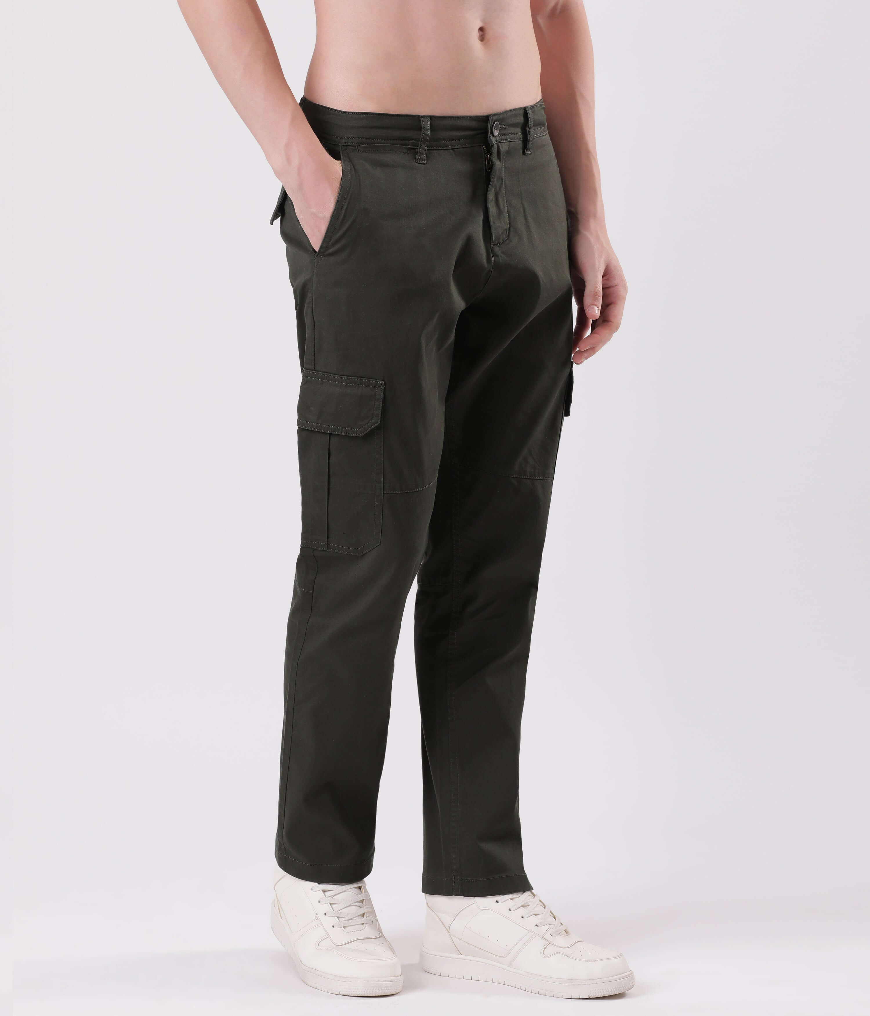 Swat Green Turms All Day Worry-Less Intelligent Utility Cargo for stylish and functional everyday wear.