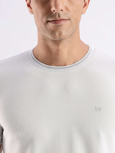 Nova Grey Turms Intelligent Ice Cool Tech T-Shirt, a premium anti-odour, stretchy knitted shirt for ultimate comfort.