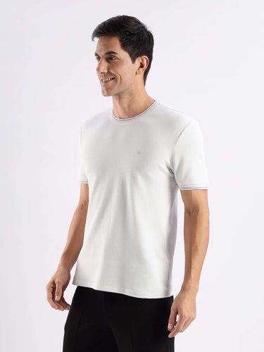 Nova Grey Turms Intelligent Ice Cool Tech T-Shirt in light grey, featuring breathable, anti-odour and premium quality fabric.