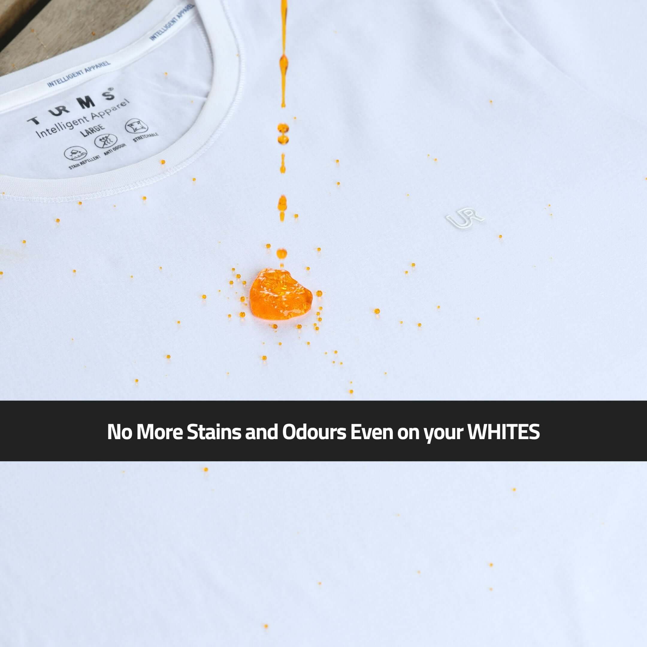 Frost White Frost White Turms Anti-Stain T-Shirt URturms