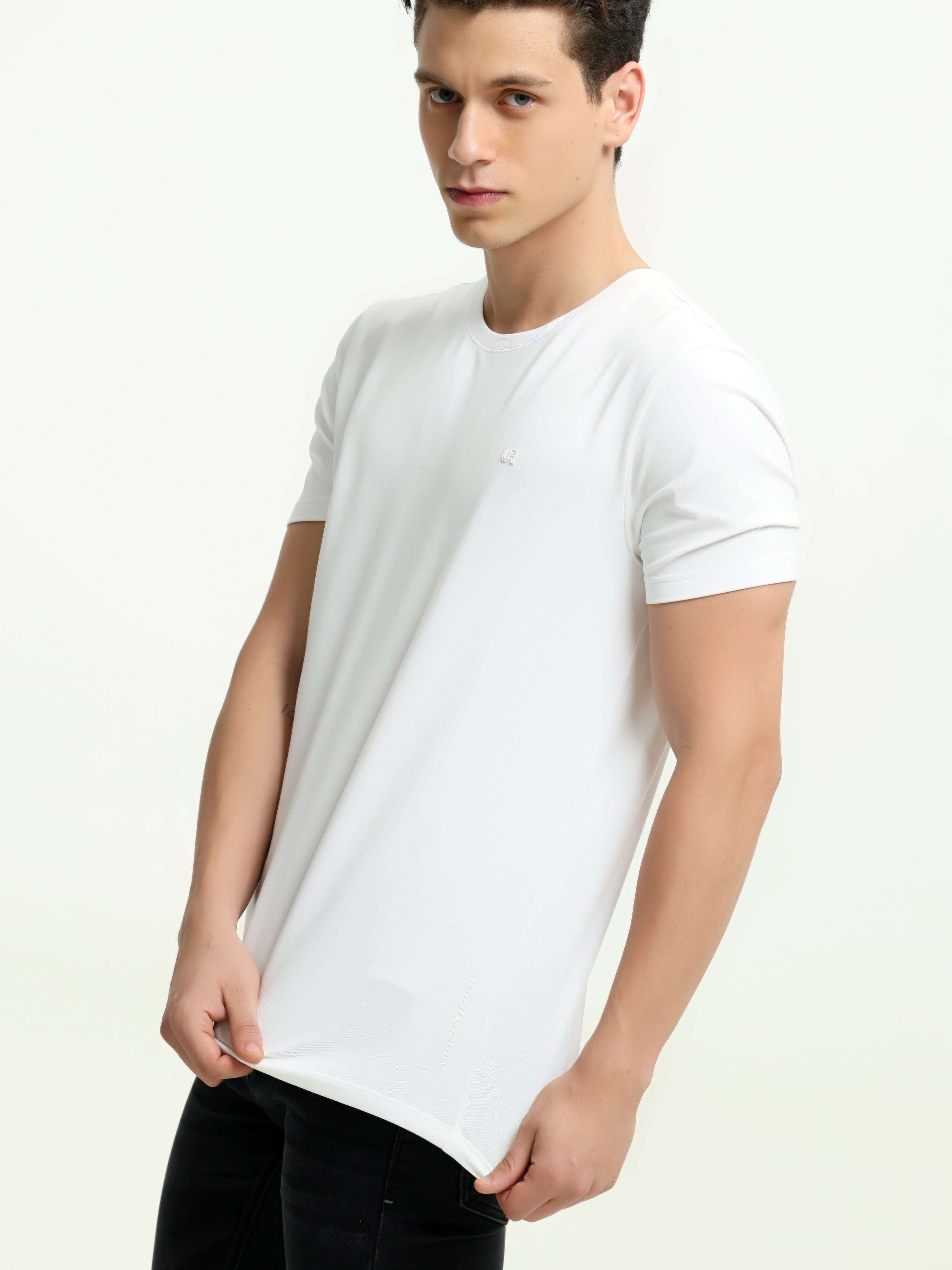 Frost White Frost White Turms Anti-Stain T-Shirt URturms