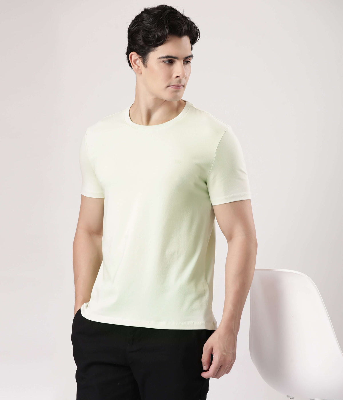 Mint Green Turms Intelligent T-Shirt for men, best tshirts for men, stylish and comfortable apparel.