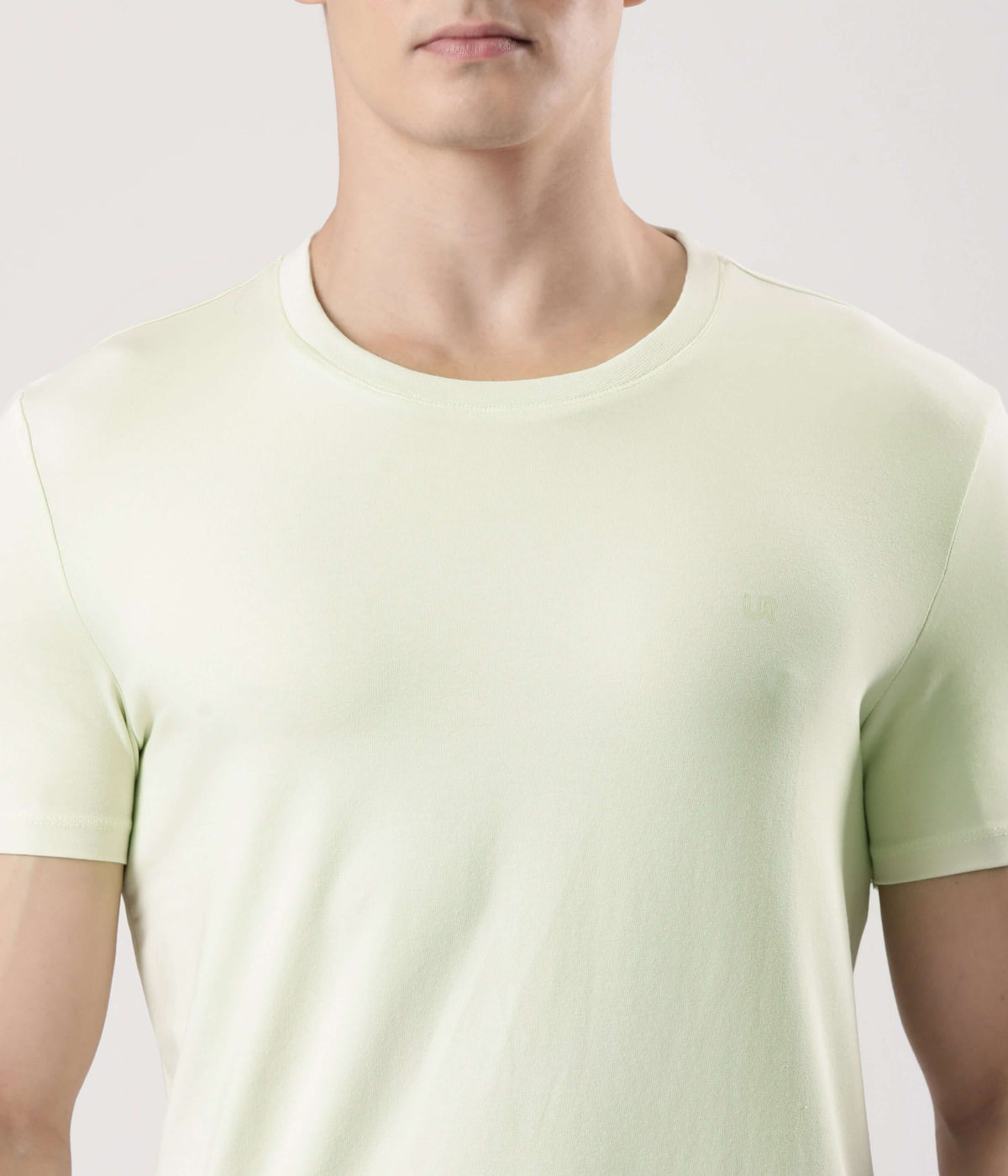 Mint Green Turms Worry-Free Intelligent T-Shirt for men, soft and stylish t-shirt from Turms intelligent apparel.