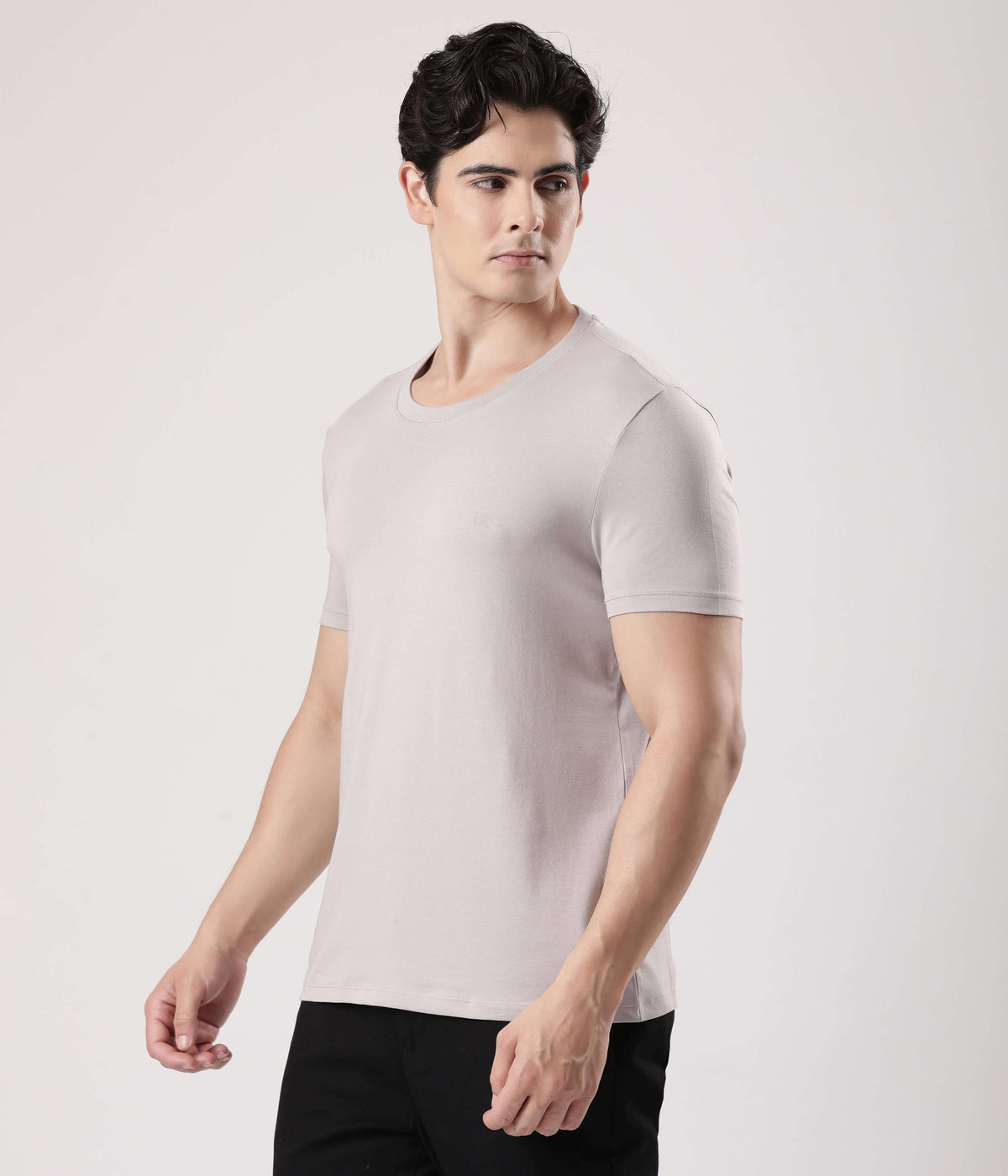 Panther Grey Turms Worry-Free Intelligent T-Shirt for men, best tshirts for men, stylish and comfortable.