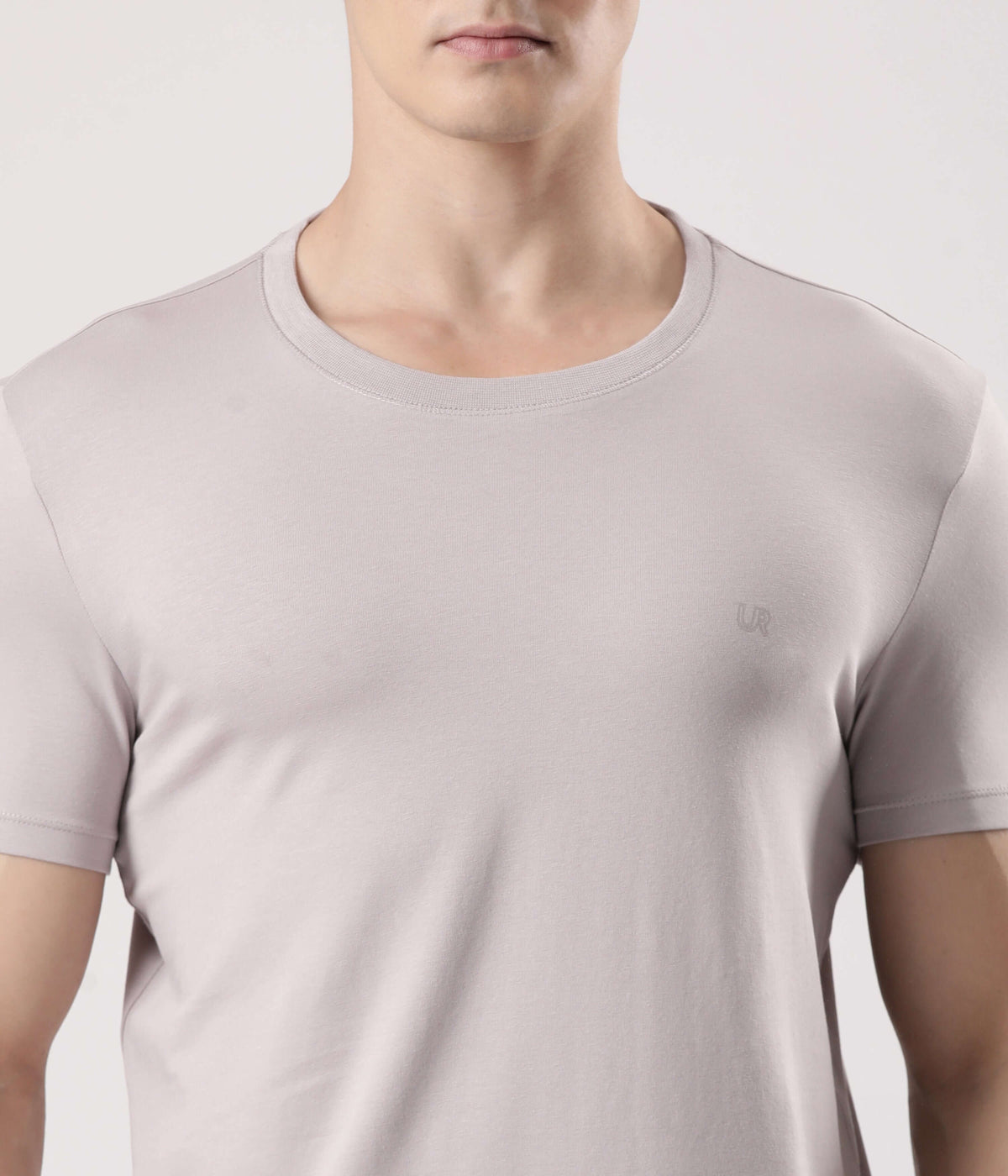 Panther Grey Turms Intelligent T-Shirt for men, featuring soft premium cotton and modern style.