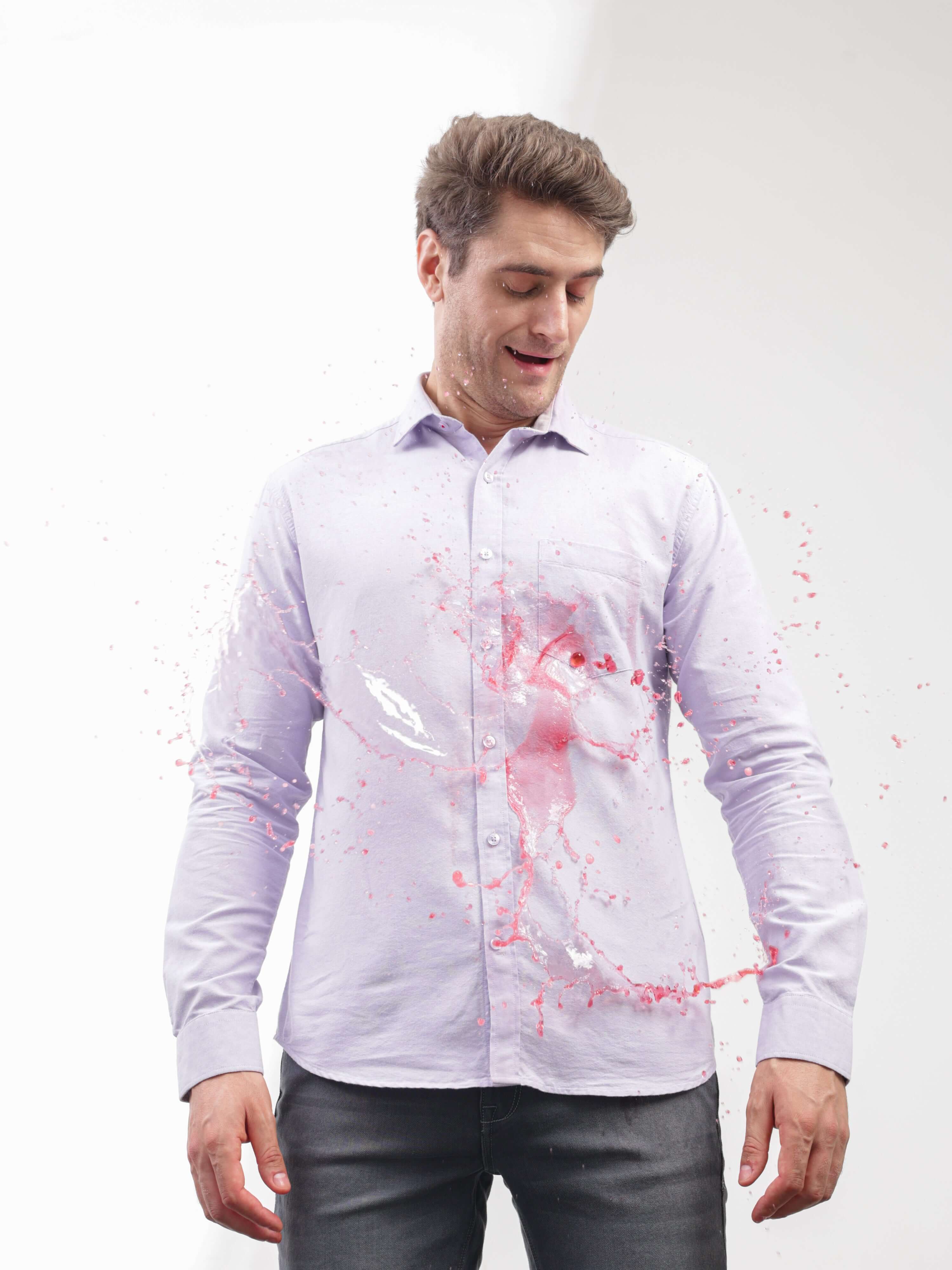 Lavender Haven: Premium Cotton Turms Shirt Experience unmatched elegance with our anti-stain, anti-odour lavender shirt. Made from luxurious combed cotton for lasting quality. INTELLIGENT SHIRTS Rs. 2999.00