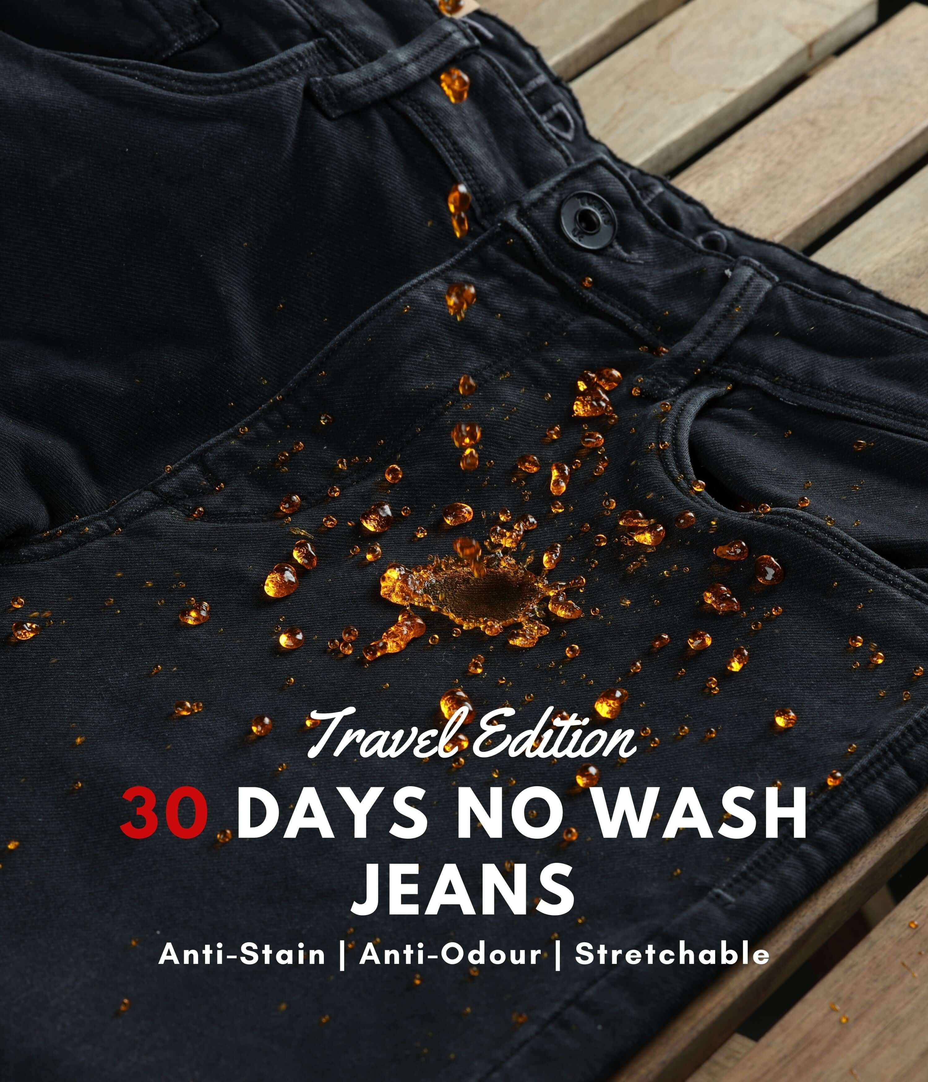 URturms Discover Turms intelligent jeans for men. 30 days no wash, anti stain, anti odor, tailored fit. Perfect everyday travel wear jeans by Turms. Rs. 2999.00